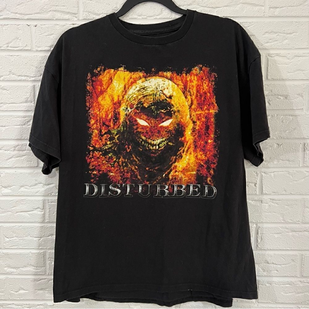 VINTAGE Disturbed Band T-Shirt Size Medium - Gem